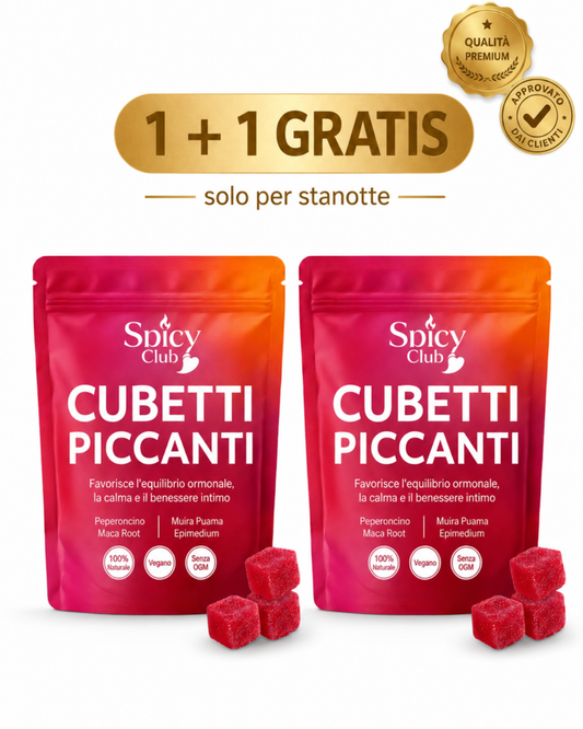 1+1 GRATIS | Cubetti Piccanti